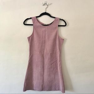 Brandy Melville Jenna Pink Corduroy Dress Rare